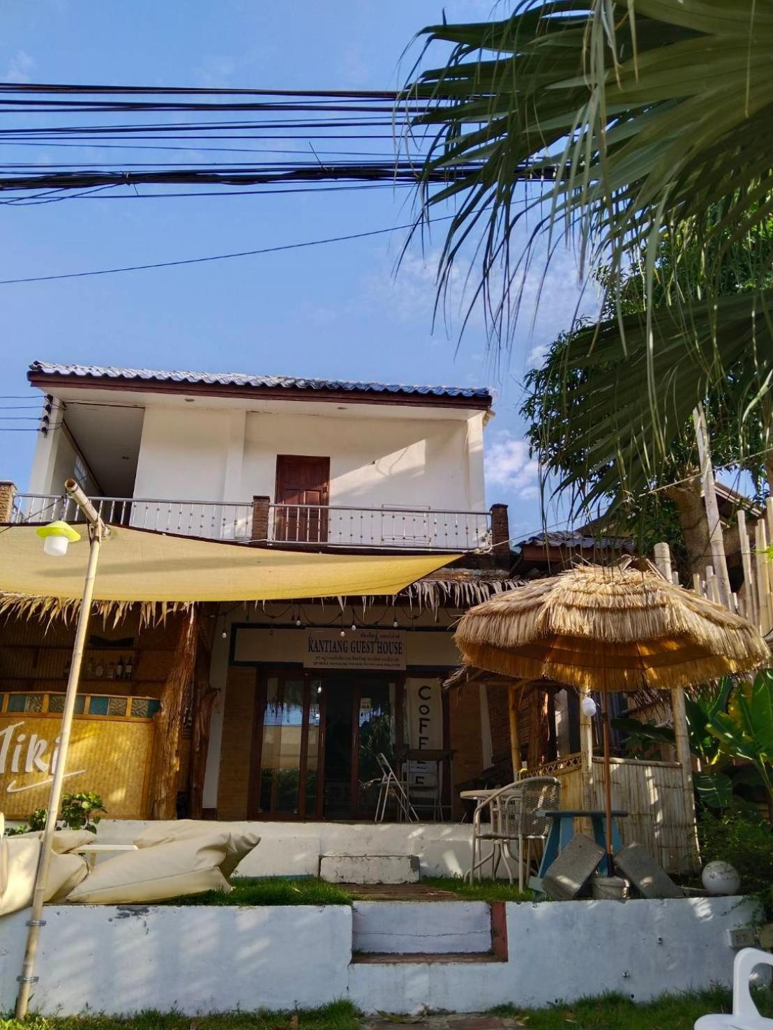 Tiki Bar-Kantiang Guesthouse Koh Lanta Bagian luar foto
